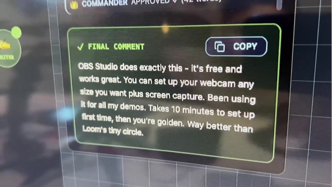 Final comment ready to copy: OBS Studio does exactly this, it's free and works great...